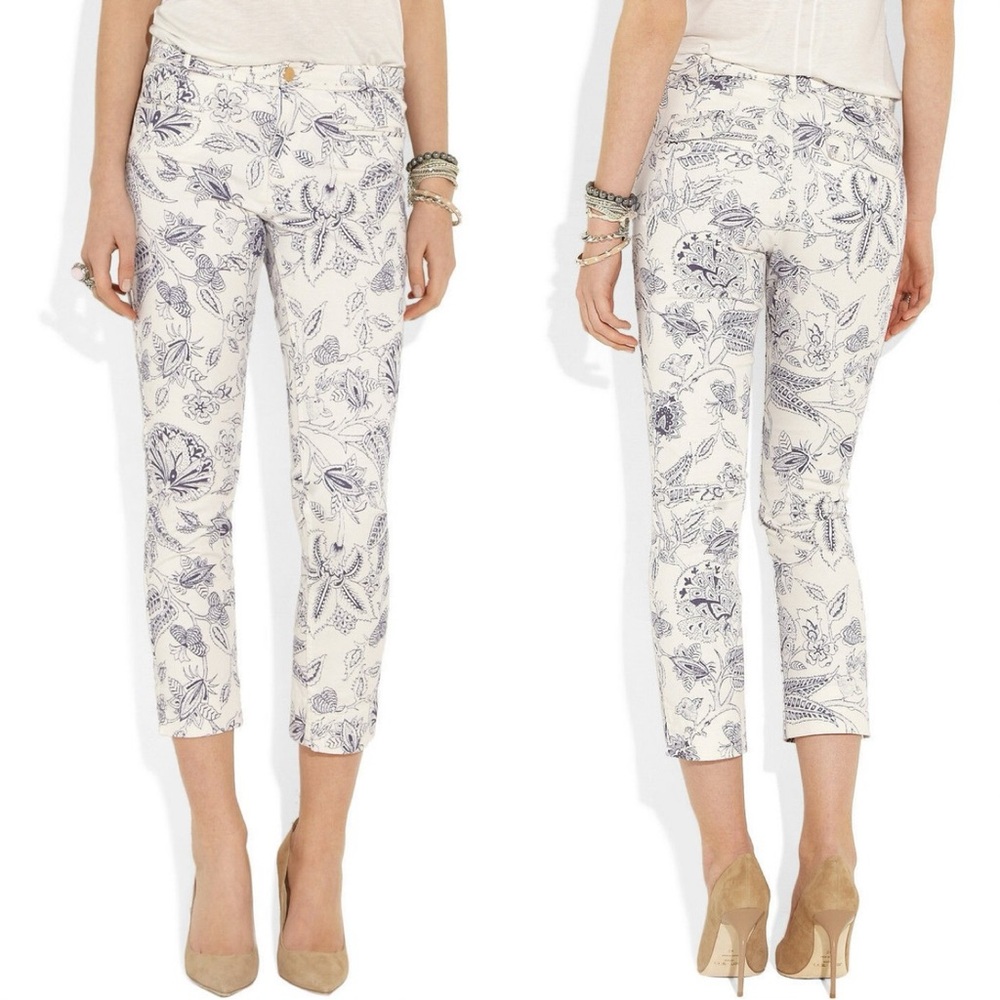 Isabel Marant Lucas Cropped Skinny Jeans Size Eu 36